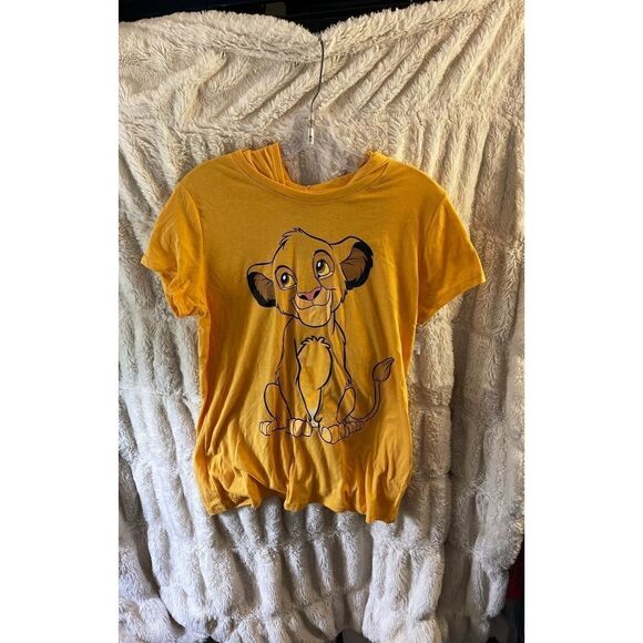 Disney's Lion king hooded ear t shirt top short short sleeve tee - Picture 4 of 6